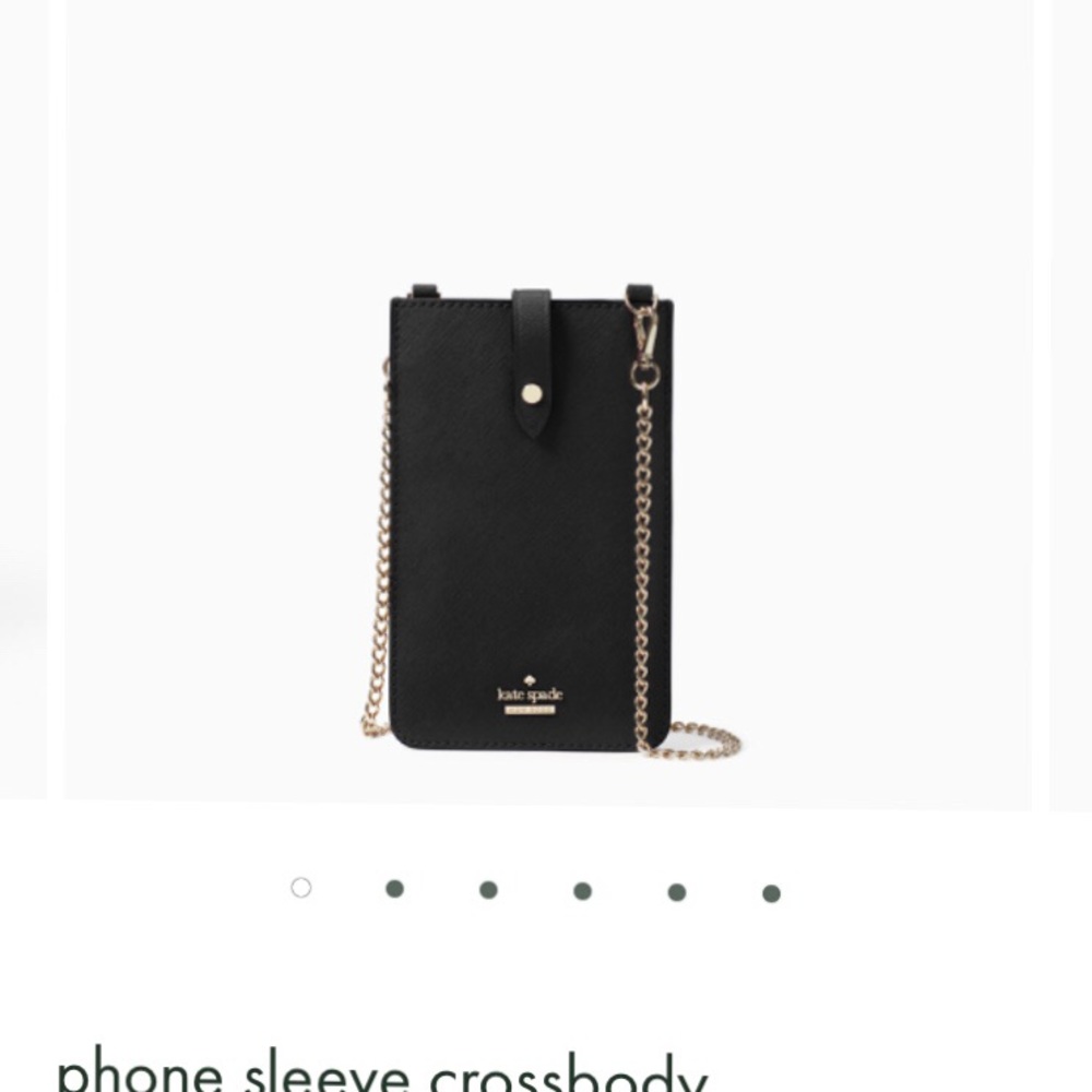 NWOT Kate Spade Phone Sleeve Crossbody